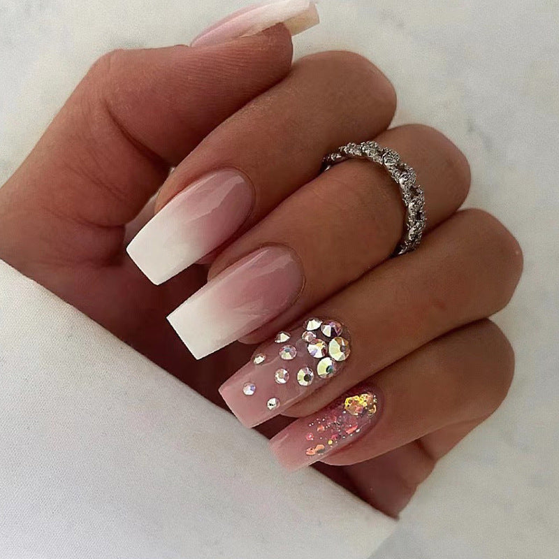 Chips de manicura de oro de oro plástico al por mayor